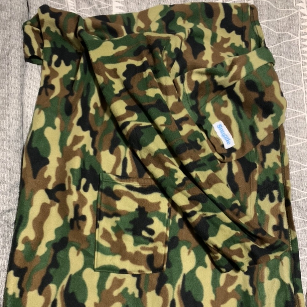Camo Snuggie.